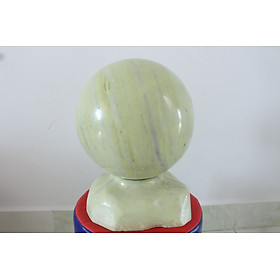 Mua Quả cầu đá phong thủy Serpentine tự nhiên nặng 16.2kg MS35