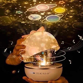 Mua Đèn ngủ chiếu sao  cổ tích  đại dương  sinh nhật xoay tự động đèn LED lãng mạn cho bé