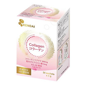 TPBVSK Kendai Collagen - Giúp làn da sáng mịn, giảm thâm nám, sạm da (30 gói)