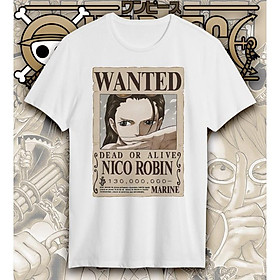 Áo Anime - Áo One Piece in lệnh truy nã băng hải tặc Mũ Rơm siêu chất