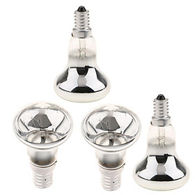 4x R39 Reflector Tungsten Filament Spotlight  Lamp E14 Screw 30W & 40W