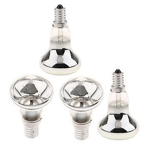 4x E14 Reflector Tungsten Filament Spotlight Bulb Lamp SES 25W & 40W