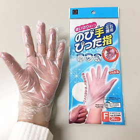 Set 20 chiếc găng tay nilon siêu dai Kokubo Poly hàng nội địa Nhật Bản