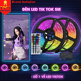 Cuộn Đèn LED Trang Trí Quấn Cây RGB Siêu Sáng