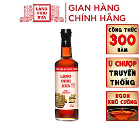 Đặc Sản Phan Thiết - NướC MắM Nhỉ Làng Chài Xưa Truyền Thống Nhãn Đỏ Chai Thủy Tinh 500Ml Cốt Nhỉ Đặc Biệt Vị Đậm Đà Gu Ông Bà Xưa Từ 100% Cá Cơm Tươi Không Chất Bảo Quản