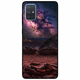 Ốp lưng dành cho Samsung A51 mẫu Trời Đất Galaxy