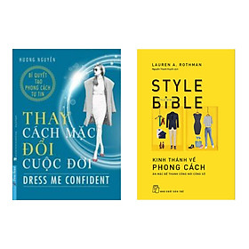 Combo Bí Quyết Tạo Phong Cách Cá Nhân: Thay Cách Mặc Đổi Cuộc Đời + Kinh Thánh Về Phong Cách Ăn Mặc Để Thành Công Nơi Công Sở (Bộ Sách Cứu Rỗi Phong Cách Lỗi Thời Để Luôn Xinh Đẹp)