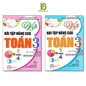 Sách - Vở Bài Tập Nâng Cao Toán Lớp 3 - Bám Sát SGK Kết Nối Tri Thức Với Cuộc Sống - Phạm Đình Thực - Hồng Ân