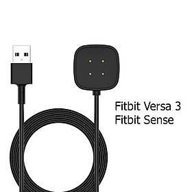 Dây Cáp Sạc Thay Thế Dành Cho Đồng Hồ Thông Minh Fitbit Versa 3 / Fitbit Sense Dài 1m