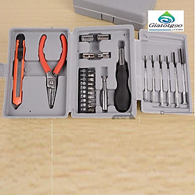 Mua ️FREESHIP️  Bộ dụng cụ đồ nghề sửa chữa đa năng 24 món T0I75 (ghi)
