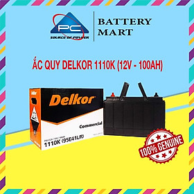 Ắc Quy Delkor 1110K (12V - 100Ah)