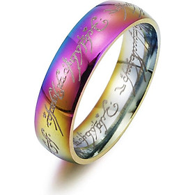 Nhẫn Titan Lord of the Rings nhẫn nam nữ nhẫn chúa tể rừng xanh