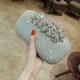 Ví cầm tay đi tiệc đính đá sang trọng