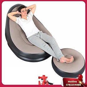 Mua Ghế Đệm Hơi Tựa Lưng Tặng Kèm Bơm Điện 2 Chiều - Miễn Phí Vận Chuyển