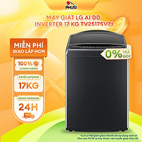 TV2517SV7J - Máy giặt LG AI DD Inverter 17 kg TV2517SV7J - Hàng Chính Hãng - Chỉ Giao HCM
