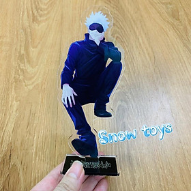 Tượng Mica Standee Anime Jujutsu Kaisen - mô hình nhân vật jujutsu kaisen - satoru gojo yuji