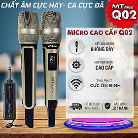 Micro không dây đa năng MTMAX Q02 - Micro không dây giá tốt