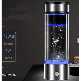 Bình giữ nhiệt 2 lớp thủy tinh làm lạnh ION hoá Hydrogen Cool Water 450ml - AsiaMart