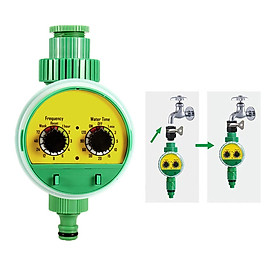 Electronic Garden Hose Water Timer Irrigation Controller IP65 Waterproof Lawn Hose Faucet with LCD Display Automatic for Garden Plant Home