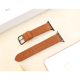 Mua Dây Đeo Thay Thế Dành Cho Apple Watch 1 2 3 4 5 6  SE - Da dò sáp Handmade
