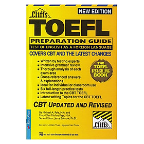 Nơi bán New Cliffs Toefl Guide 2001 - 2002 (Tái Bản) - Kèm CD - Giá Từ -1đ