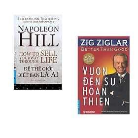 Combo 2 cuốn sách: Napoleon Hill - Để Thế Giới Biết Bạn Là Ai + Vươn Đến Sự Hoàn Thiện