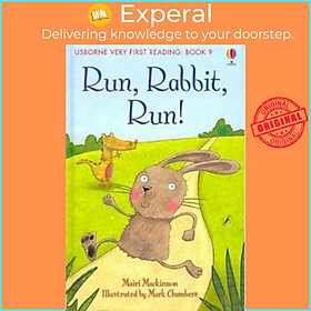 Sách - Run Rabbit Run by Mairi Mackinnon (UK edition, hardcover)