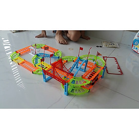 Đồ chơi lắp ghép đường ray ô tô