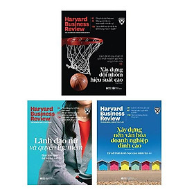Bộ HBR Lãnh Đạo Và Văn Hóa Doanh Nghiệp (Bộ 3 Cuốn) - Bản Quyền