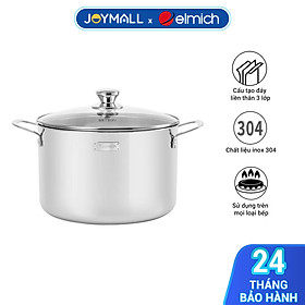 Mua Nồi luộc gà Inox 3 lớp đáy liền Elmich Trimax Classic 28cm 2410OL  Hàng chính hãng  Dùng được mọi loại bếp - JoyMall