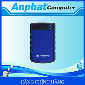 Mua Ổ cứng di động HDD 1TB/2TB/4TB Transcend StoreJet 2.5″ H3 – Hàng Chính Hãng