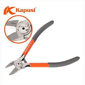 Kìm cắt góc nghiêng Kapusi Nhật Bản cỡ 5 inch và 6 inch, Bảo hành 12 tháng