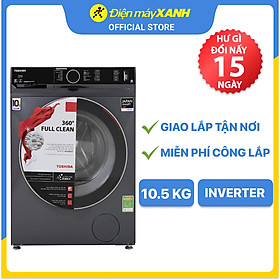 Mua Máy giặt Toshiba Inverter 10.5 Kg TW-BK115G4V (MG) - Hàng chính hãng - Giao hàng toàn quốc
