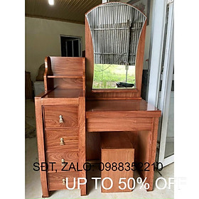 Mua Bàn trang điểm gỗ hương kiểm tra trước khi nhận hàng
