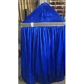 Mua Võng lưới cao cấp hai lớp bền đẹp  bản rộng 60cm  nặng 1.4kg  nằm không giản  xanh dương