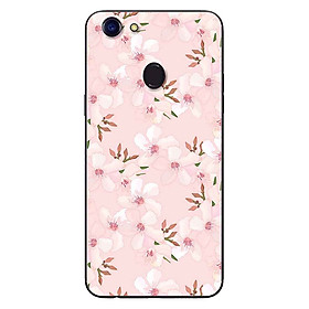 Ốp Lưng in cho Oppo F5 - F5 Youth Mẫu Họa Tiết Hoa Đào - Hàng Chính Hãng