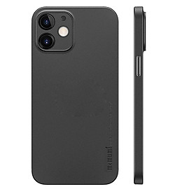 Ốp lưng nhám cho iPhone 12 (6.1 inch) siêu mỏng 0.3mm hiệu Memumi ( có gờ bảo vệ camera, mỏng 0.3mm, chống trầy, chống bụi) - Hàng nhập khẩu