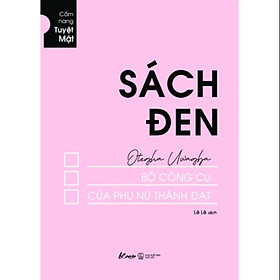 Hình ảnh Sách - Sách đen - Bộ công cụ của Phụ nữ thành đạt (Cẩm nang tuyệt mật) (tặng kèm bookmark)