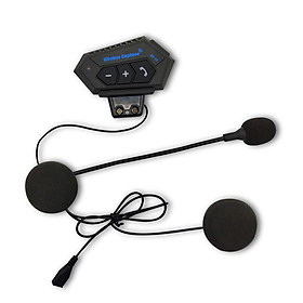 Helmet Headset Wireless Headphones Compatible with Motorcycle Scooter Helmets Talking Hands-Free