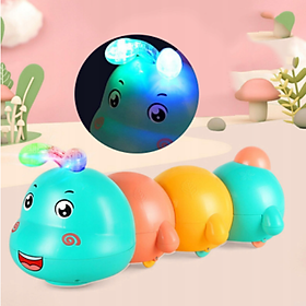 Đồ chơi cho bé chú sâu chạy bằng điện phát nhạc vui nhộn, Đồ chơi cho bé trai bé gái
