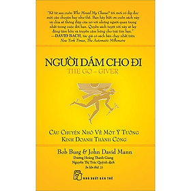 Sách Người dám cho đi