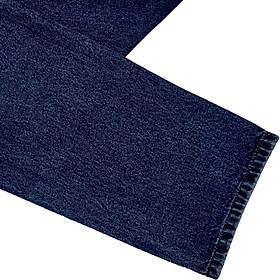 Viettien - Quần Jeans nam cao cấp dài Regular Màu Xanh đậm 100% Cotton Không giãn 6S7036 - Xanh đậm