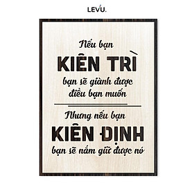 Tranh gỗ trang trí LEVU LV104 