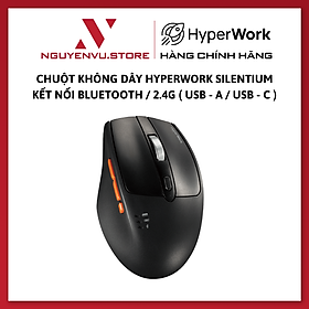 Mua Chuột máy tính không dây HyperWork Silentium MS01- Hàng Chính Hãng