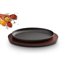 Vỉ Gang Nướng Cao Cấp Hình Thoi 18cm x 28cm