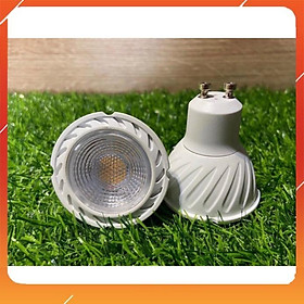 Bóng led 220V GU10 COB 6w ánh sáng vàng 3000K