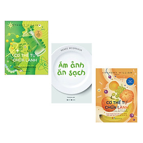 Download sách Combo 3 cuốn: Cơ Thể Tự Chữa Lành: Nước Ép Cần Tây + Cơ Thể Tự Chữa Lành: Thực Phẩm Thay Đổi Cuộc Sống + Ám Ảnh Ăn Sạch ( Hướng dẫn về thực phẩm cho sức khỏe/ Tặng kèm Bookmark Happy)