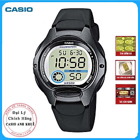 Đồng hồ nữ dây nhựa Casio LW-200-1BVDF