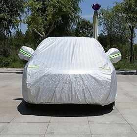 Bạt trùm xe hơi 4 ,5 ,7 chỗ - siêu bền, không thấm nước - có tráng bạc phản quang - bạc phủ chống nắng xe oto