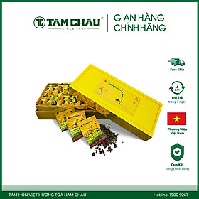 [TÂM CHÂU] Hộp Trà Oolong 500G (50 Gói x 10G/Gói)